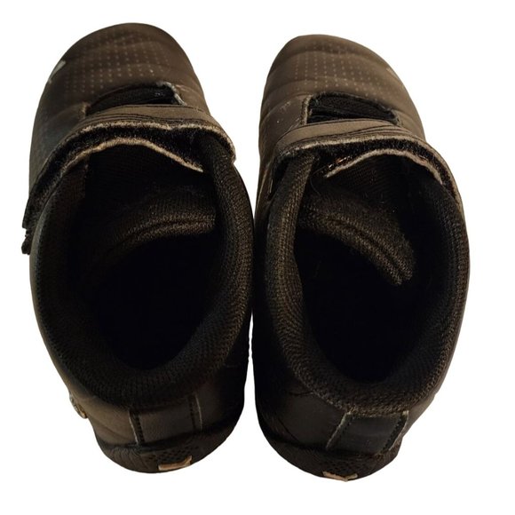 Puma Boys 9c Moto Sport BMW Black Leather Adjustable SfPf Home *Q4 - Picture 7 of 10